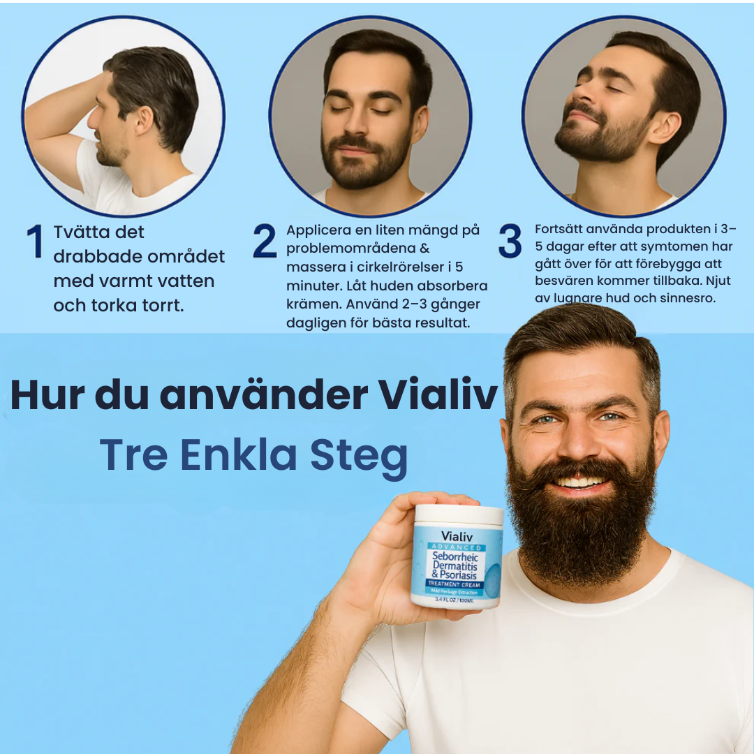 Vialiv - Lindrar Torr Hårbotten & Hy